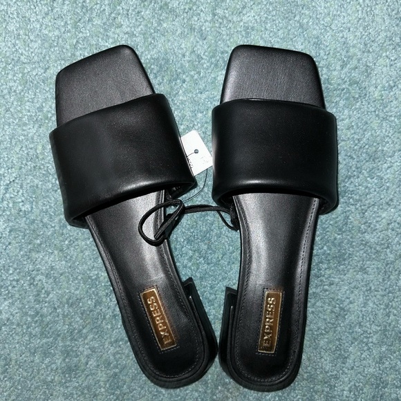 Express Thick Strap Flat Sandals - Picture 8 of 9